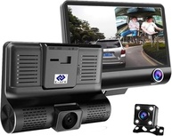Kit Câmera Veicular E-ACE 3 em 1: Segurança Total com DVR Full HD Frontal, Interna e Traseira - imagem 2