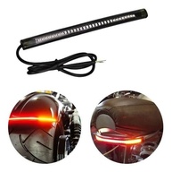 Luz LED Universal Moto 3 em 1: Freio, Lanterna e Seta (Vermelho/Laranja) - imagem 1