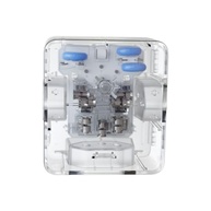 Protetor contra surtos (DPS) - 127/220 volts - 10 amperes - 3 tomadas - 3 pinos - iCLAMPER Energia 3 - LCF - Transparente - imagem 2