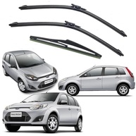 Kit 3 Palhetas Limpador Para-brisa Silicone Chuva Fiesta e New Fiesta (1996-2019) - imagem 2