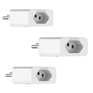 KIT 3 Protetores de Rede Qualitronix 20A Bivolt: Segurança Total contra Raios e Surtos para Seus Eletrônicos - imagem 2