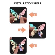 Borboletas 3D para Decoração de Parede - 48 Peças em 3 Tamanhos | Ideal para Festas e Ambientes Decorados - imagem 5