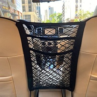 Organizador de Carro 3 Camadas: Barreira Pet/Criança e Porta-Bolsas Essencial - imagem 2