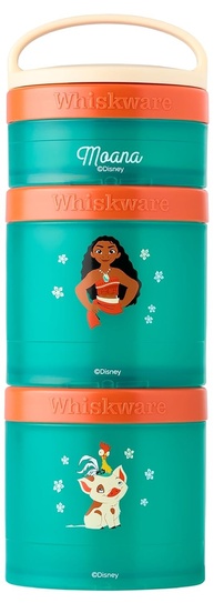 Whiskware Disney Princess Moana - Conjunto de 3 Copos Empilháveis para Lanches Divertidos - imagem 1