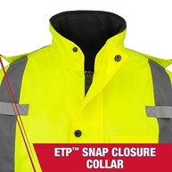 Jaqueta Hi-Vis Sj411qb Class 3 Economy Parka With Quilted Lining Radiansadulto-unissex - imagem 5