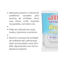 Kit Com 3 Anti Mofo Antiumidade Para O Aparelho Antiumidade Jimo 200g Desumidificador Para Controle de Umidade - imagem 5