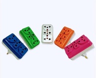 Kit 3 Adaptadores Tomada Benjamin T Multiplicador 10A/20A Bivolt - CompleteStore® - imagem 3
