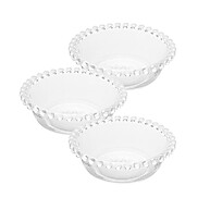 3 Bowls Wolff Pearl de Cristal 14cm – Elegância na Mesa - imagem 1