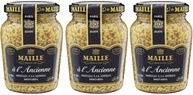 Kit 3 Mostarda Francesa Grãos com Vinho Branco Maille 210 Gr - imagem 1