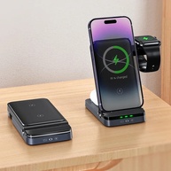 Carregador 3 em 1 Dobrável: Wireless Rápido! - imagem 3