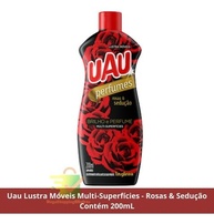 Kit 3 Lustra Móveis Uau Perfumes Rosas & Sedução - Brilho e Fragrância para sua Casa - imagem 5