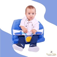 Assento de Bebê Confortável com Apoio Ergonômico - Segurança e Conforto para Bebês de 3 a 6 Meses (Azul) - imagem 4