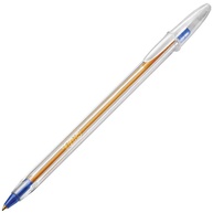 Caneta Bic Cristal Fina 0.8mm Azul: Kit com 3 - imagem 2
