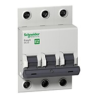 Disjuntor Tripolar 50A Schneider Easy9: Kit com 3 - imagem 2