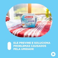 Kit 3 Unidades Refil Jimo Antiumidade 200g - Combate Umidade, Mofo e Maus Odores - imagem 4