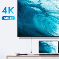 Cabo USB-C Thunderbolt 3 para HDMI 4K@60Hz - Conexão Premium para seu Macbook - imagem 5