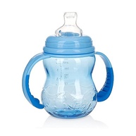 Copo de Transição Nuby 3-em-1 com Alças e 2 Bicos de Silicone - 240ml Azul - imagem 4