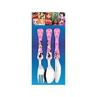 Kit Talher Infantil Minnie Disney - 3 Peças Divertidas e Seguras para Refeições - imagem 5