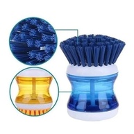 Kit com 3 Escovas de Limpeza com Reservatório para Detergente – Design Moderno com Botão Dispensador - imagem 5