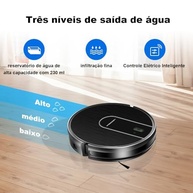 Robô Aspirador Liectroux L200 3 em 1 com App, Alexa e Google - Limpeza Inteligente Automática - imagem 5
