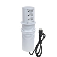 Torre de Tomada Totem Slim Automático: 3 Tomadas 20A de Potência e Segurança - imagem 1