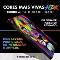 Kit 3 Quadros Decorativos Disciplina Execução Foco - Leão, Lobo e Águia - imagem 4