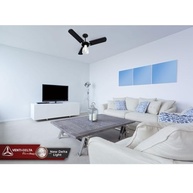 Ventilador de Teto New Light 3 Pás Laqueadas Preto 127V - Moderno e Silencioso - imagem 3