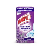 Harpic Limpador e Aromatizador Sanitário Pastilha Adesiva Power 2 em 1 Lavanda - 3 Unidades - imagem 1