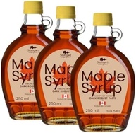 Maple Syrup Escuro 100% Puro Stuttgart - 3 garrafas (3 x 250ml) - imagem 1