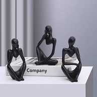 Molde de Silicone para Estátua Pensador - 3 Peças para Esculturas, Epóxi e Decoração - imagem 4