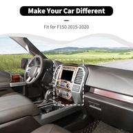 Kit 3 Peças Acabamento Interno Premium para Ford F-150 2015-2020 - Estilo e Proteção - imagem 4