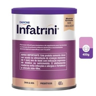 3 Latas -INFATRINI Fórmula infantil - 400g -Sem Sabor - imagem 3
