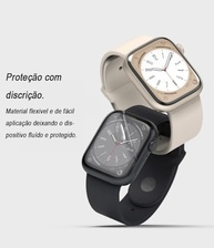 Película Amazfit GTS 4 Mini Shieldforce Hydrogel: Proteção Total e Regeneração Inteligente (3 Unidades) - imagem 4