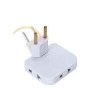 Kit 2 Adaptadores de Tomada Articulado Flexível 3 Saídas 10A - Organize e Amplie suas Conexões! - imagem 4