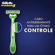 Gillette Prestobarba3 Sensitive – Leve 4, Pague 3 - imagem 2