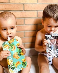Twistshake Squeeze Bag 3 Unidades 220 ml - Frutinhas Colorido | Pura Conveniência para Papinhas e Purês - imagem 3
