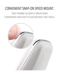 Capa de Chaveiro Premium para BYD Atto 3, Han EV, Dolphin: Proteção e Estilo em Couro (Branco) - imagem 5