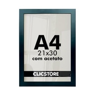 Kit 3 Molduras A4 21x30cm em Madeira Premium - Ideal para Fotos, Diplomas e Decoração de Parede - imagem 4