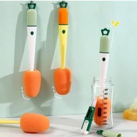 Escova de Limpeza 3 em 1 Multifuncional - Ideal para Copos, Garrafas e Mamadeiras - imagem 3