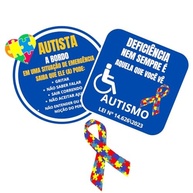 Adesivos de Conscientização Autismo PCD - Kit 3 Unidades | Apoie a Causa! - imagem 2