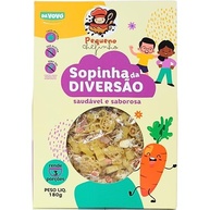 Da Vovó, Sopinha da Diversão, Pequeno Chefinho, Rende 3 porções, Pronto em 15 minutos, Alimentação saudável infantil, 180 Gramas - imagem 4