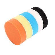 Kit Almofadas de Polimento para Carro - 5 Esponjas Profissionais 3", 4", 5", 6", 7" para Enceramento e Detalhamento Automotivo - imagem 4