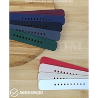 Pulseira Fecho Silicone Para Samsung Galaxy Fit 3 Sm-r390 DM ACESSÓRIOS - imagem 5