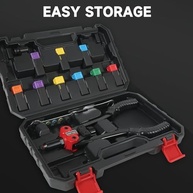 Kit Ferramenta Rebite 3 em 1 Eastvolt: Pistola Manual, Porca e Parafuso - Versatilidade Profissional - imagem 5
