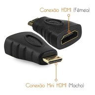 Kit 3 Adaptadores Micro HDMI Macho para HDMI Fêmea: Conecte Seu Mundo! - imagem 4