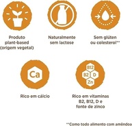 kit com 3 Silk - Bebida Vegetal, Amêndoa e Cacau, 1L - imagem 4