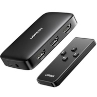 UGREEN Switch HDMI 3 em 1: 4K HDR, Controle Remoto e Compatibilidade Universal - imagem 2
