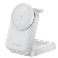 Carregador Wireless 3 em 1: Dobre e Carregue! - imagem 2
