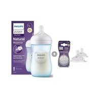 Mamadeira Pétala Avent 3.0 Azul 260ml com Bico para 6 Meses - Segura, Confortável e Livre de BPA - imagem 2