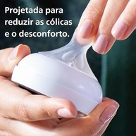 Bicos Pétala 3.0 Philips Avent com Válvula Anticólicas - Fluxo Extra Lento (Fluxo 1), Pacote com 2 Unidades - imagem 4